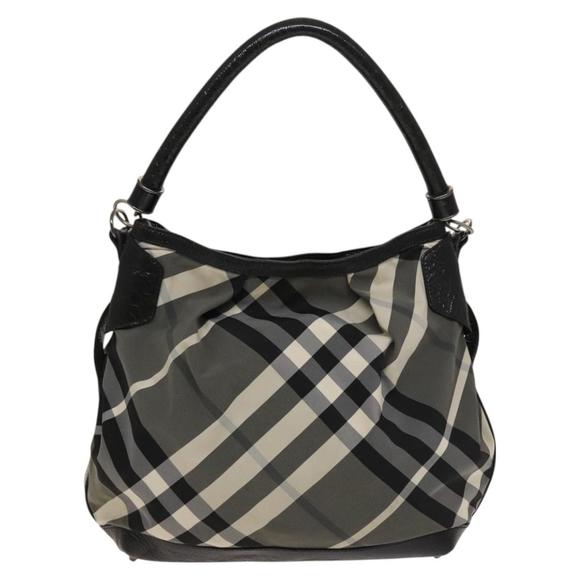 Burberry Nova Check Black Canvas shoulder - Picture 1 of 10